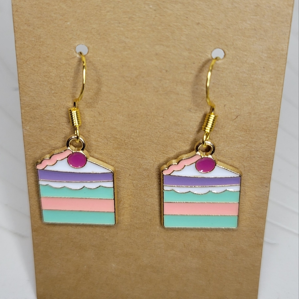 Pastel Cake Earrings